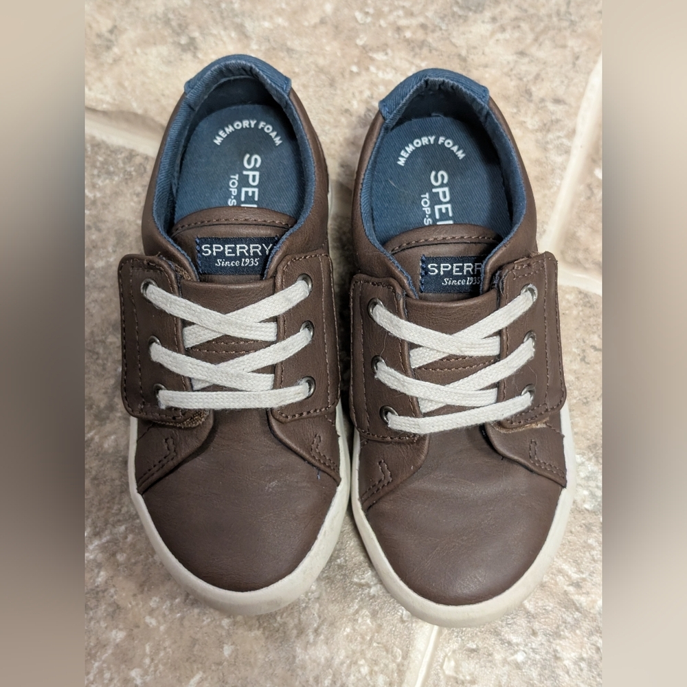 Sperry Boys - Kids Tuck LTT Sneakers Loafers Velcro Size 10M